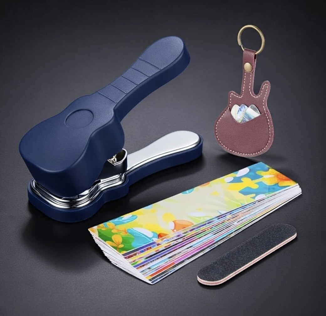 PickPuncher™ DIY Guitar Pick Cutter + Bonus Kit